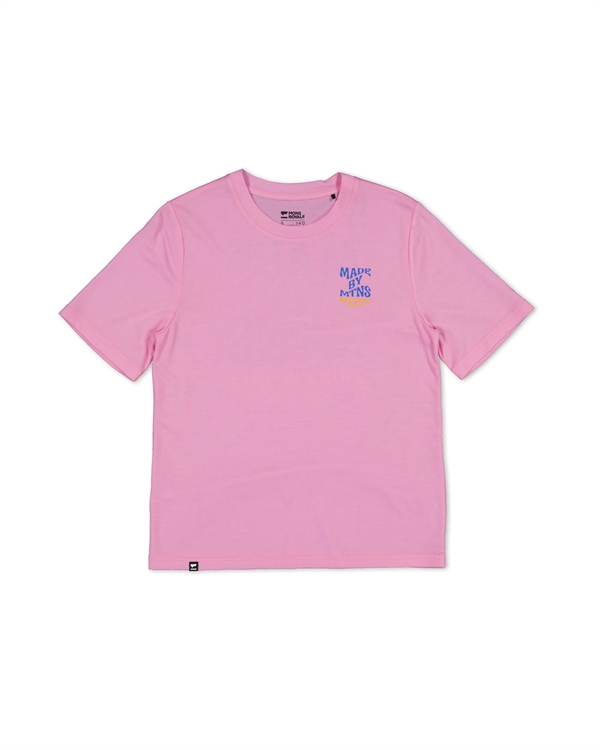 Mons Royale Woman Icon Relaxed Tee Pop Pink